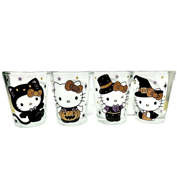 Hello Kitty Halloween Shot Glasses - Picture 2 of 3